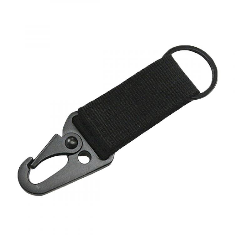 CMG SCHLÜSSELANHÄNGER mit Karabiner SCHWARZ